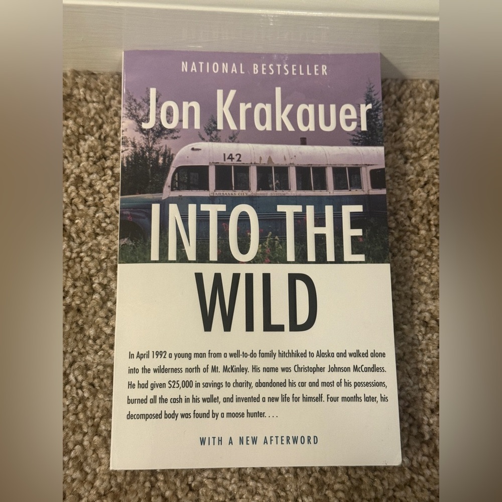 Into the Wild John Krakauer softcover